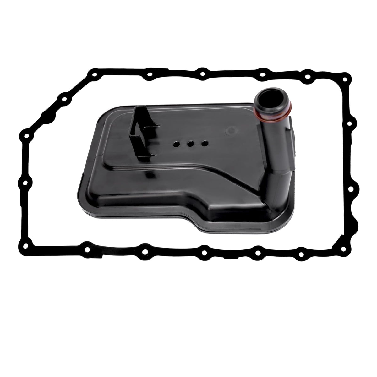 24236933 6L80E 6L90E Transmission Filter with Gasket Kit Compatible with Chevy Express Silverado 1500 2500 3500 Suburban GMC Sav
