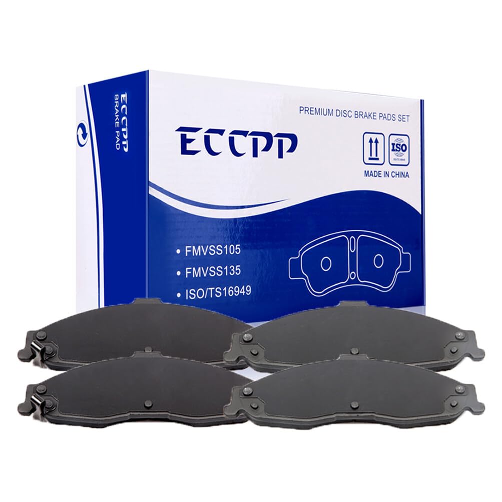 Automuto 4Pcs Front Ceramic Disc Brake Pads Set D749 For Chevrolet Camaro 1998-2002,For Pontiac Firebird 1998-2002