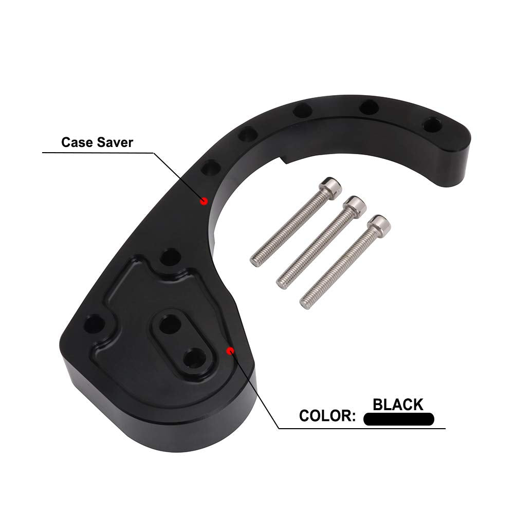 Anxin Engine Case Saver Case Protection Chain Guard Cnc For Banshee 350 Yfz350 1987-2006 Black