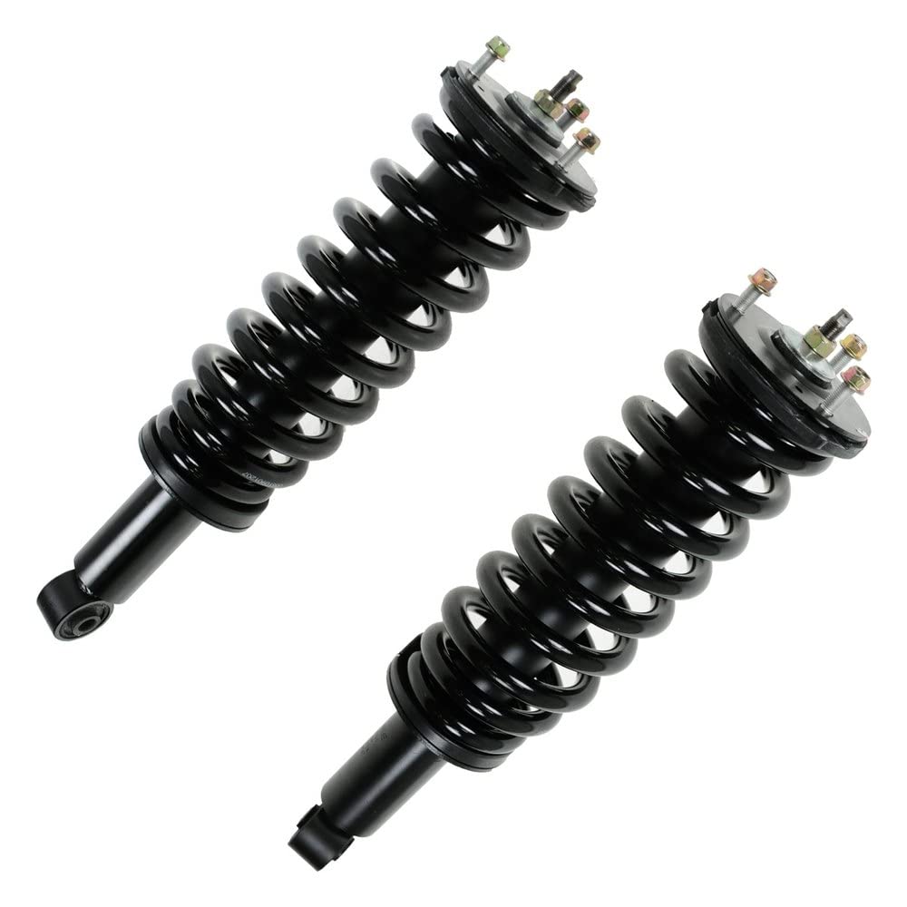 Trq Front Strut & Coil Spring Assembly Set Driver & Passenger Sides Compatible With 00-06 Toyota Tundra