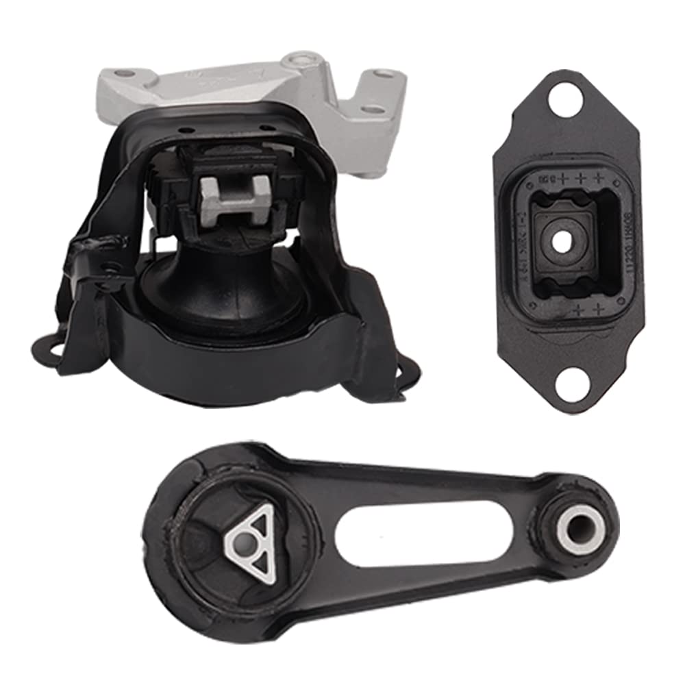 Loongrie Engine Motor Mounts Compatible With 2012-2019 Nissan Versa/Versa Note 1.6L, 2014 Nissan Note, Replace Oe A7368, A7369,