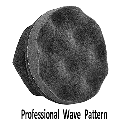 Ipely 2 Pack Large Tire Shine Applicator Pad, Durable And Reusable Hex-Grip Tire Dressing Applicator Pad For Applying Tire Shine