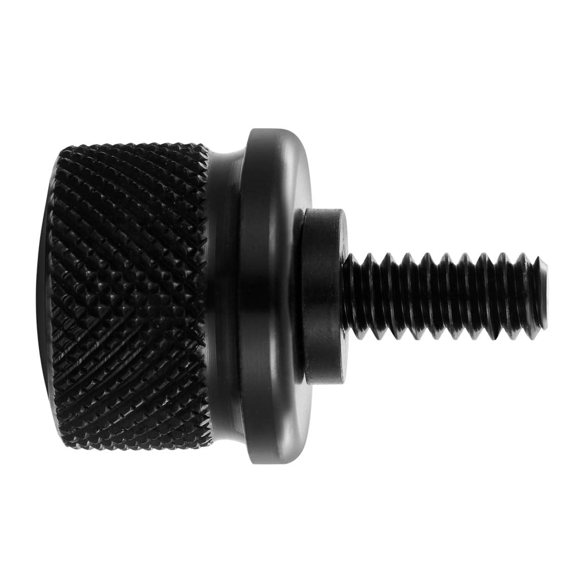PBYMT Black Rear Fender Seat Bolt Tab Screw Compatible for Harley Davidson Softail Dyna Sportster Touring Street Glide Electra R