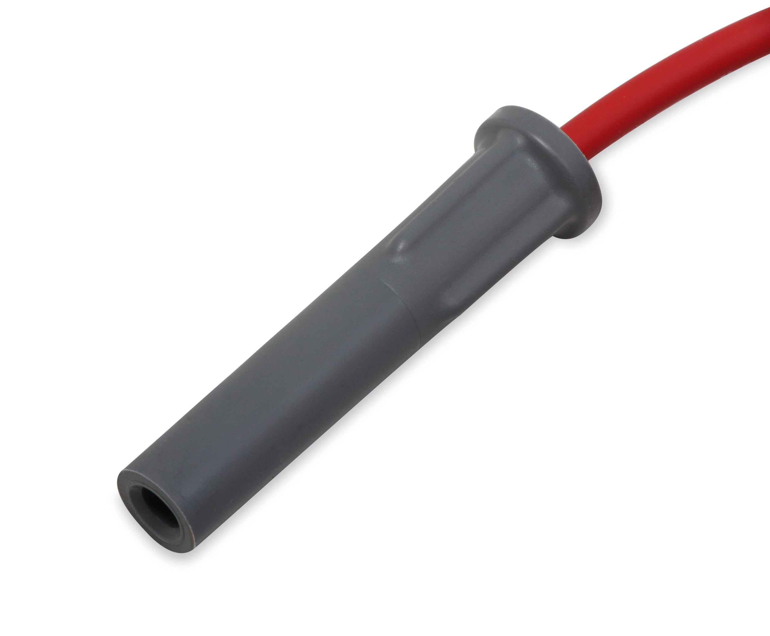 Holley Efi 561-112 Ls Spark Plug Wire Set - Cut To Fit - Red With Gray 135 Degree Boots