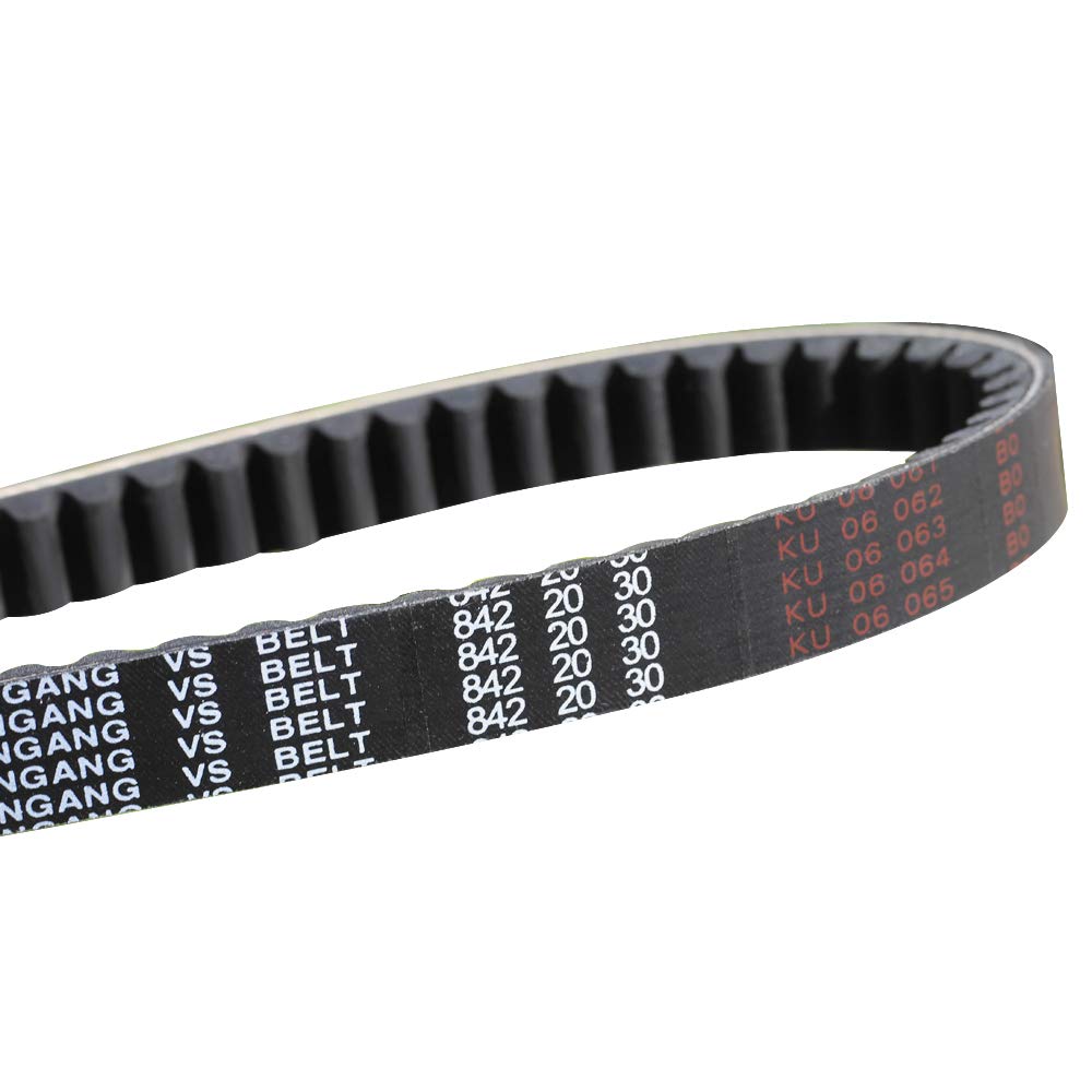 Trkimal 842-20-30 Cvt Drive Belt For Gy6 125Cc 150Cc Long-Case 152Qmi/157Qmj Engine Roketa Jmstar Taotao Jonway Baja Tank Scoote