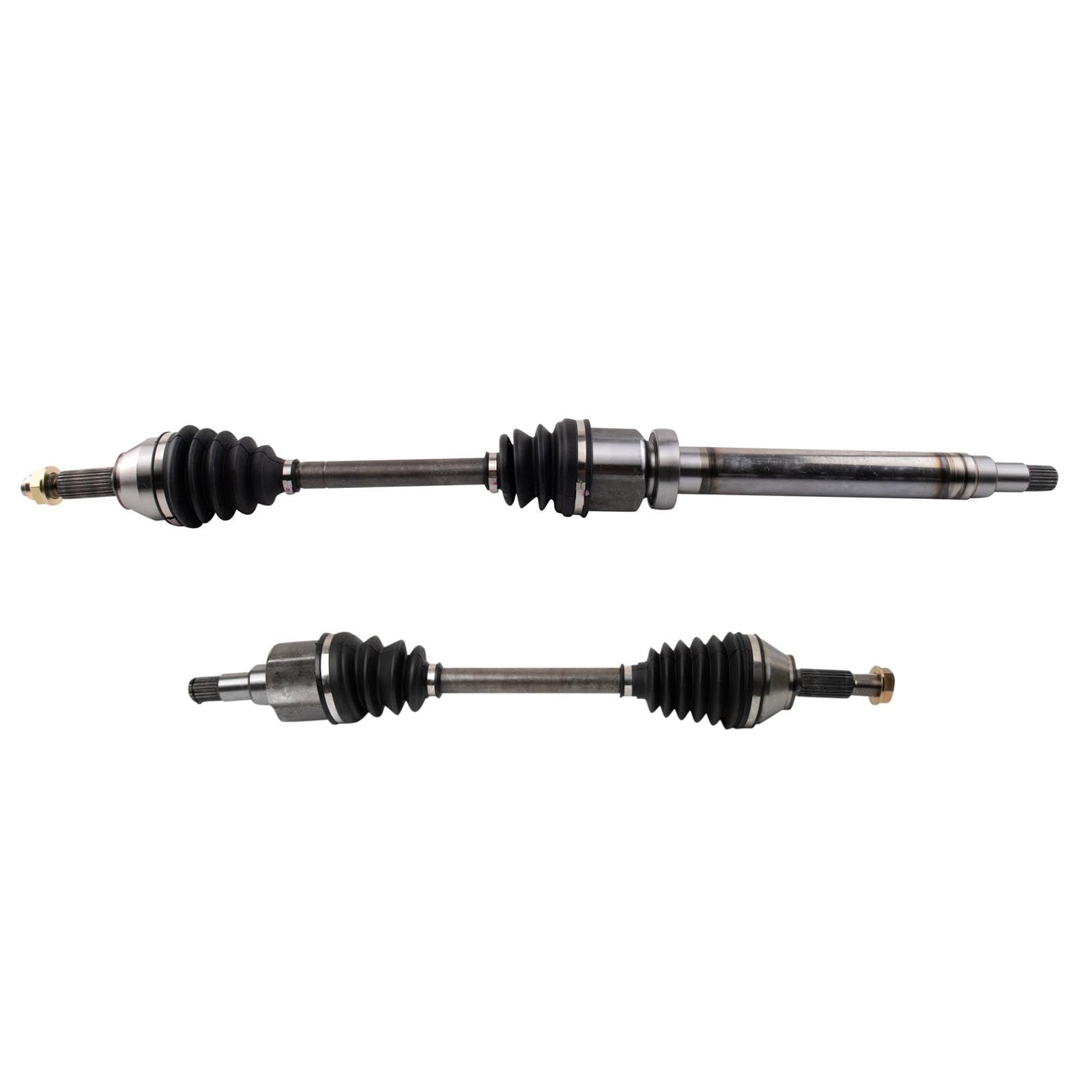 TRQ Front CV Axle Shaft Assembly Set Compatible with 2000-2004 Ford Focus