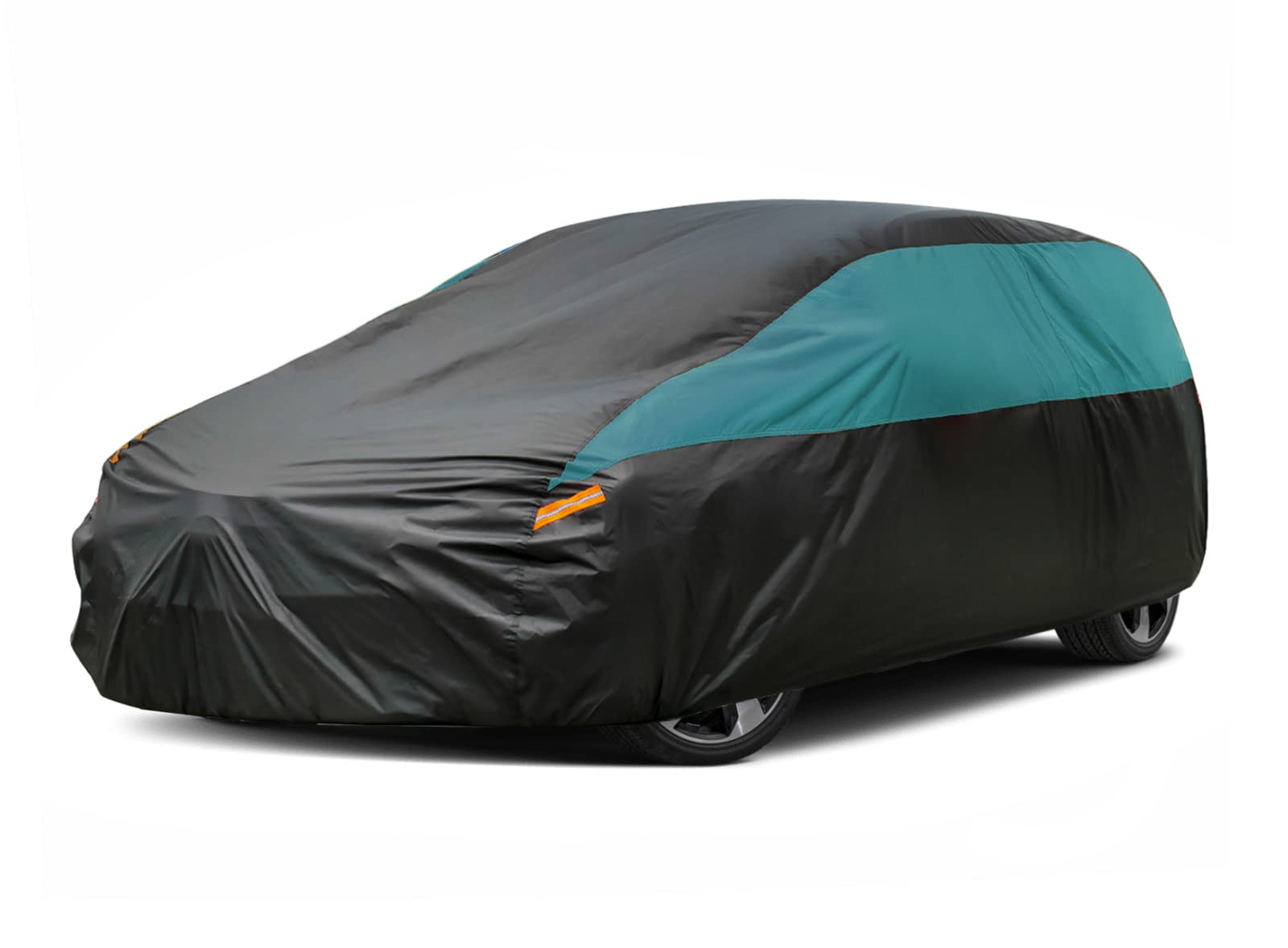 Gunhyi Hatchback Car Cover For Automobiles All Weather Waterproof, Universal Fit Toyota Yaris, Kia Rio, Mini Cooper 2-Door/4-Doo