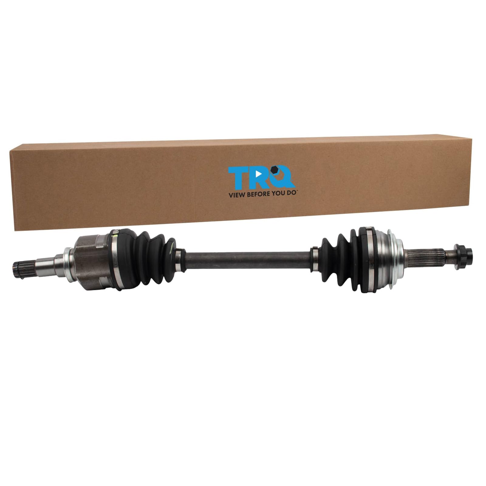 Trq Front Left Cv Axle Shaft Assembly Compatible With 2012-2019 Toyota Prius C