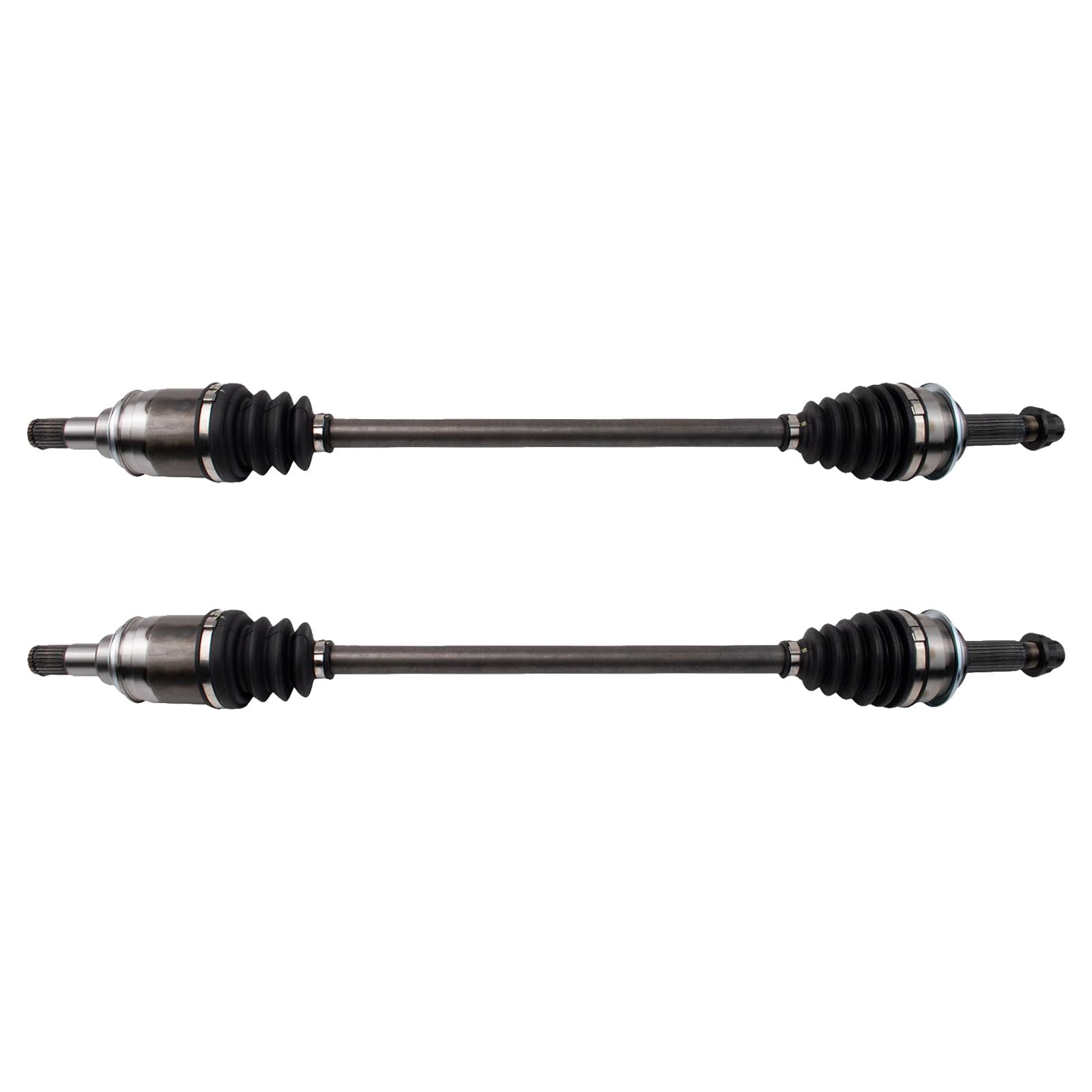 TRQ Rear CV Axle Shaft Assembly Set Compatible with 2010-2015 Lexus RX350