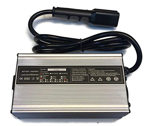 Vital All-Terrain 48V / 15A 3-Pin Battery Charge Charger With Plug For Yamaha Golf Cart Years 2007 & Up