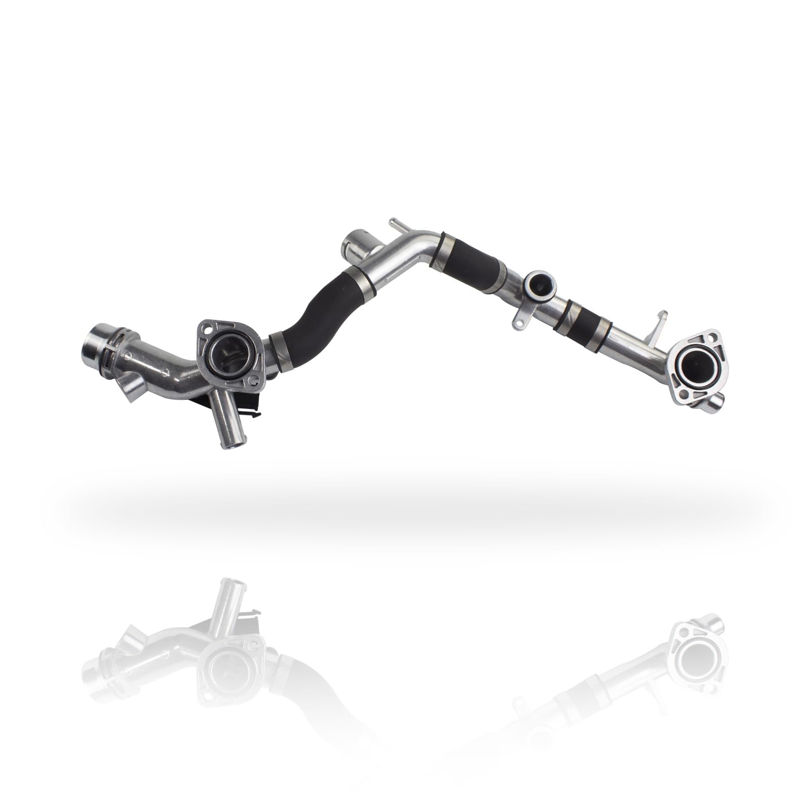 Upgraded aluminum Engine Coolant Radiator Pipe Water Hose Line Compatible with Audi Audi A6 Quattro A7 Quattro 2012-2015, S4 201