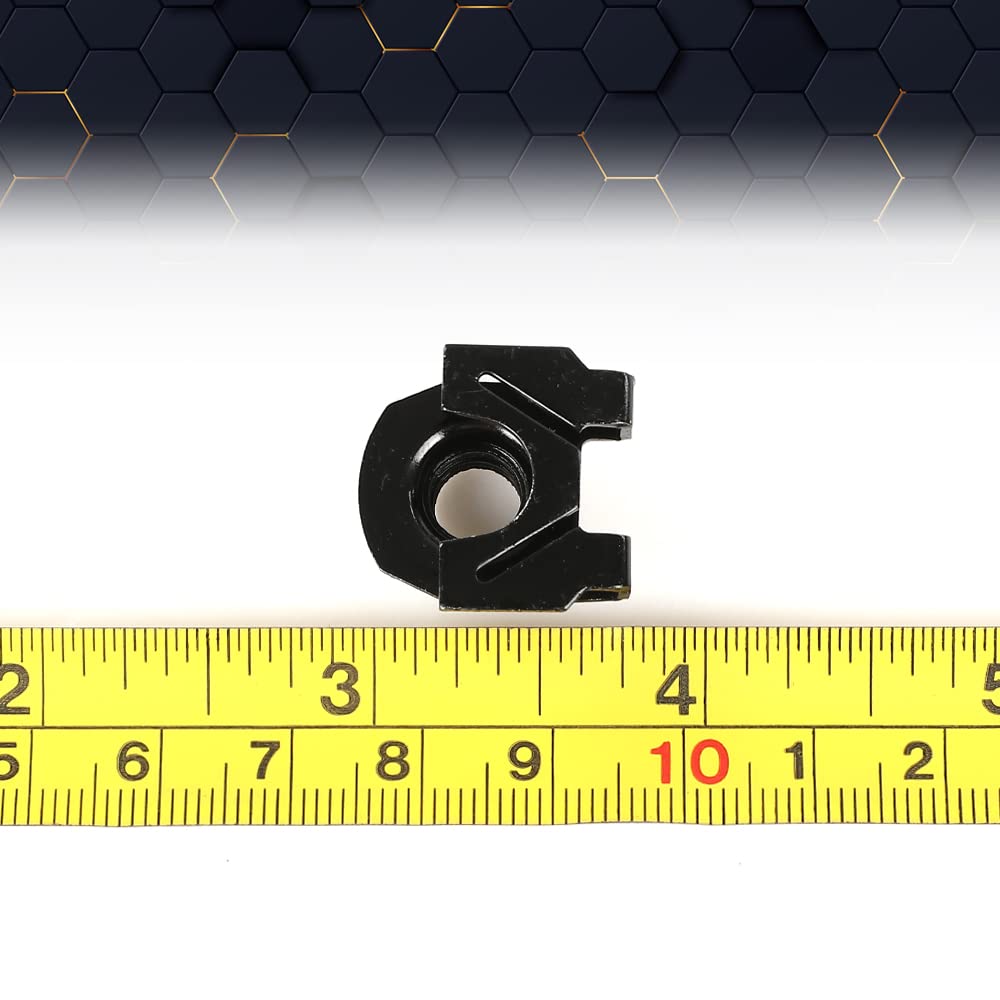 Pit66 Front Shock Lower A Arm Mounting Bolts & Special U Nuts Hardware Compatible With 1955-2007 Gm 8 Pcs