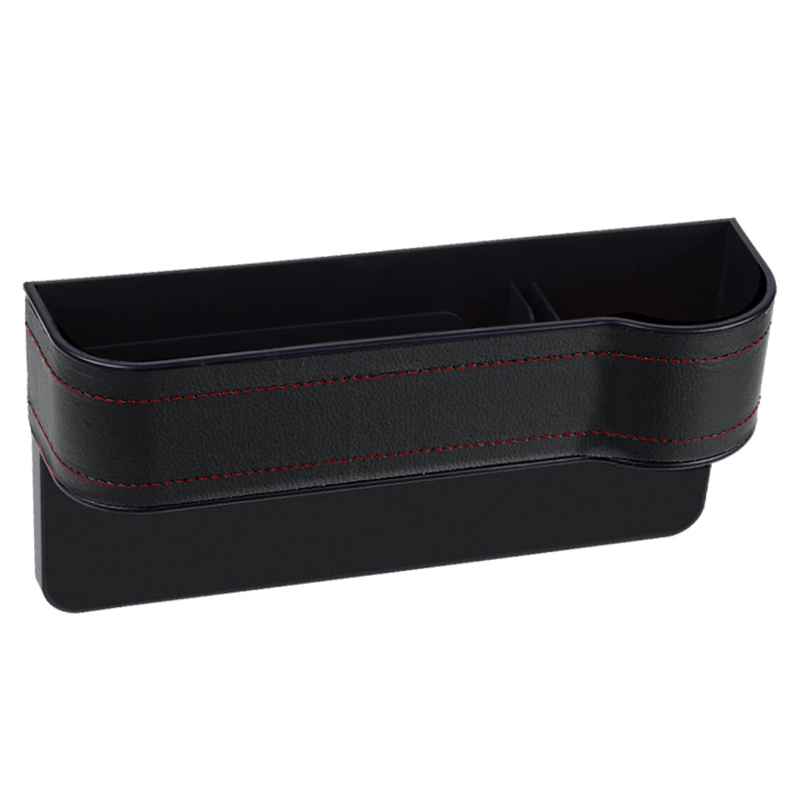 Vahinix Car Seat Gap Organizer Front Seat Storage Box with Cup Holder,Suitable for Placing a Storage Box for Cellphones Wallet C