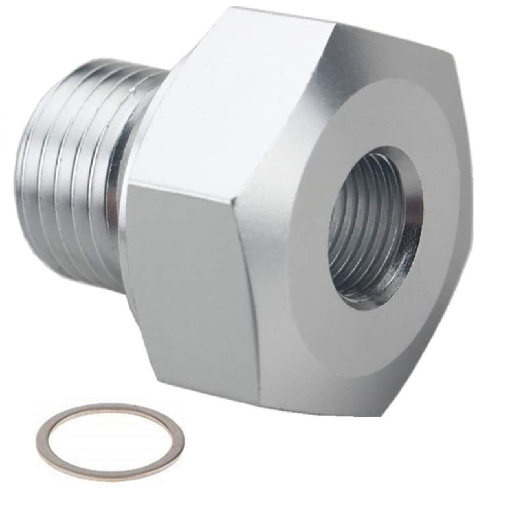 LS Engin Swap Oil Pressure Sensor Adapter M16 1.5 Adapter to 1/8 NPT for All GM LS Engines LS1 LSX LS3 4.2L 4.3L 4.8L 5.3L 6.0L 