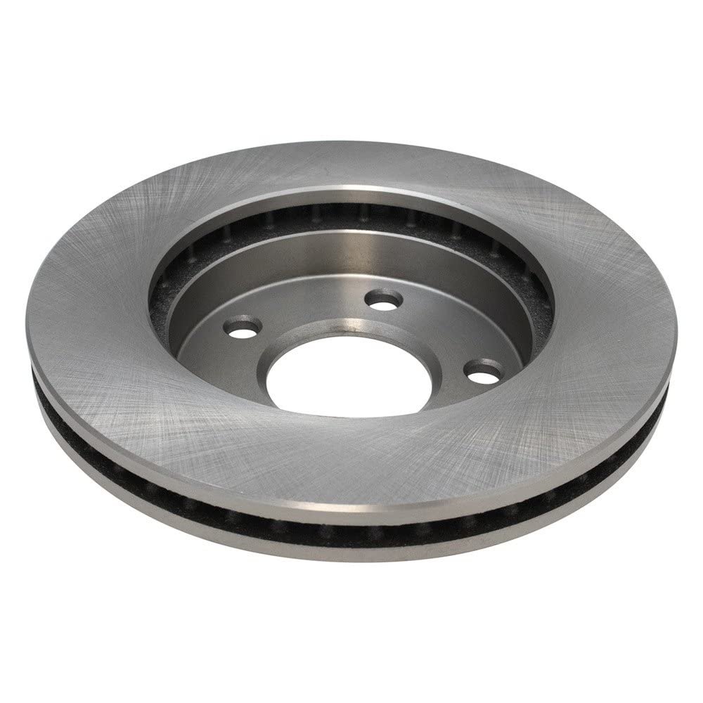 Trq Front Disc Brake Rotor Pair Set Compatible With 6000/88 / 98 / Allante/Bonneville/Celebrity