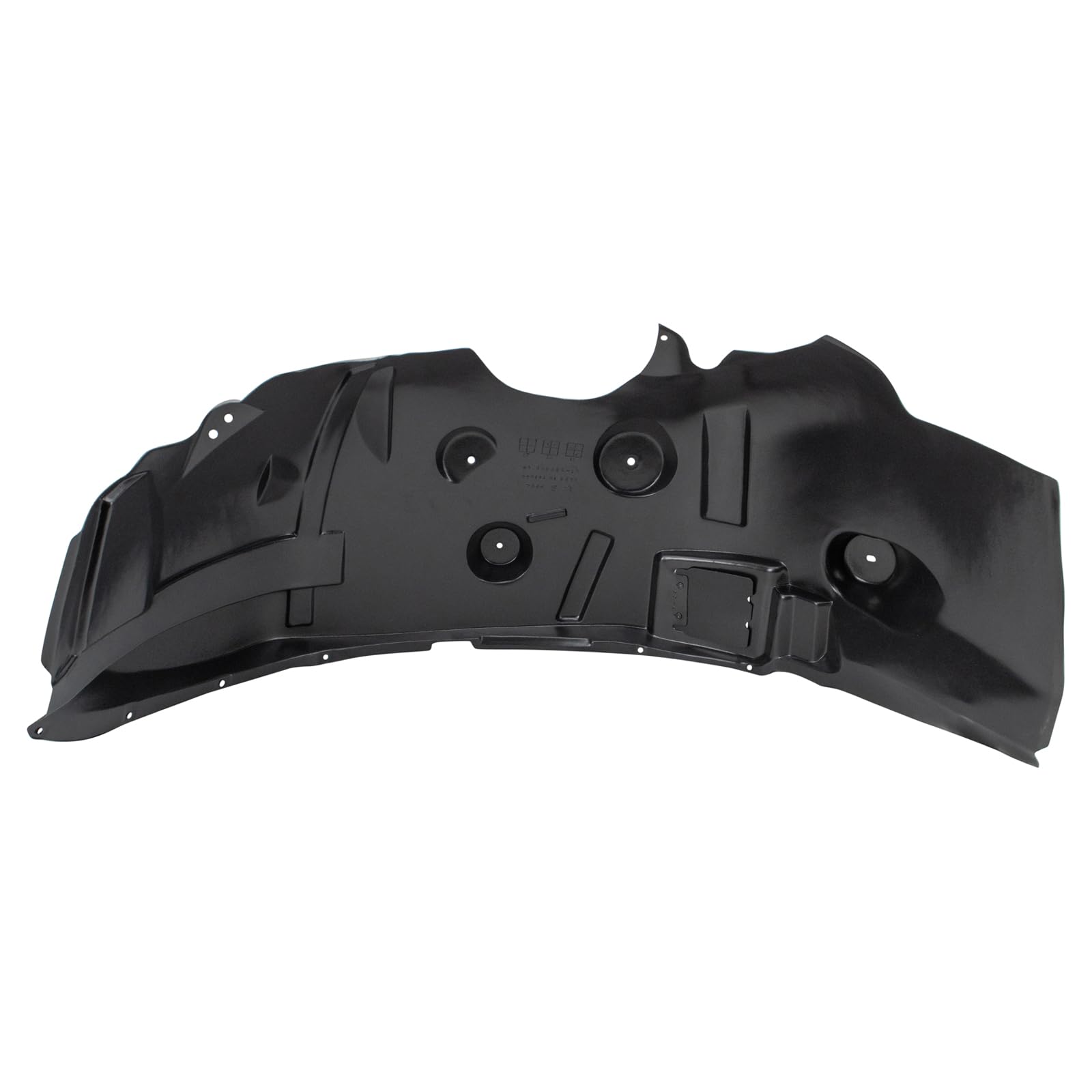 Trq Front Inner Fender Liner Set Compatible With 2010 Dodge Ram 2500 Ram 3500 2011-2012 Ram 2500 3500 Ch1248158 Ch1249158