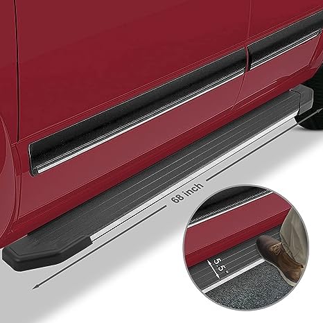 OTHOWE 5.5 Inches Running Boards Compatible with 2016-2022 Honda Pilot SUV. Side Steps Step Bars Rock Sliders Made with Aluminum