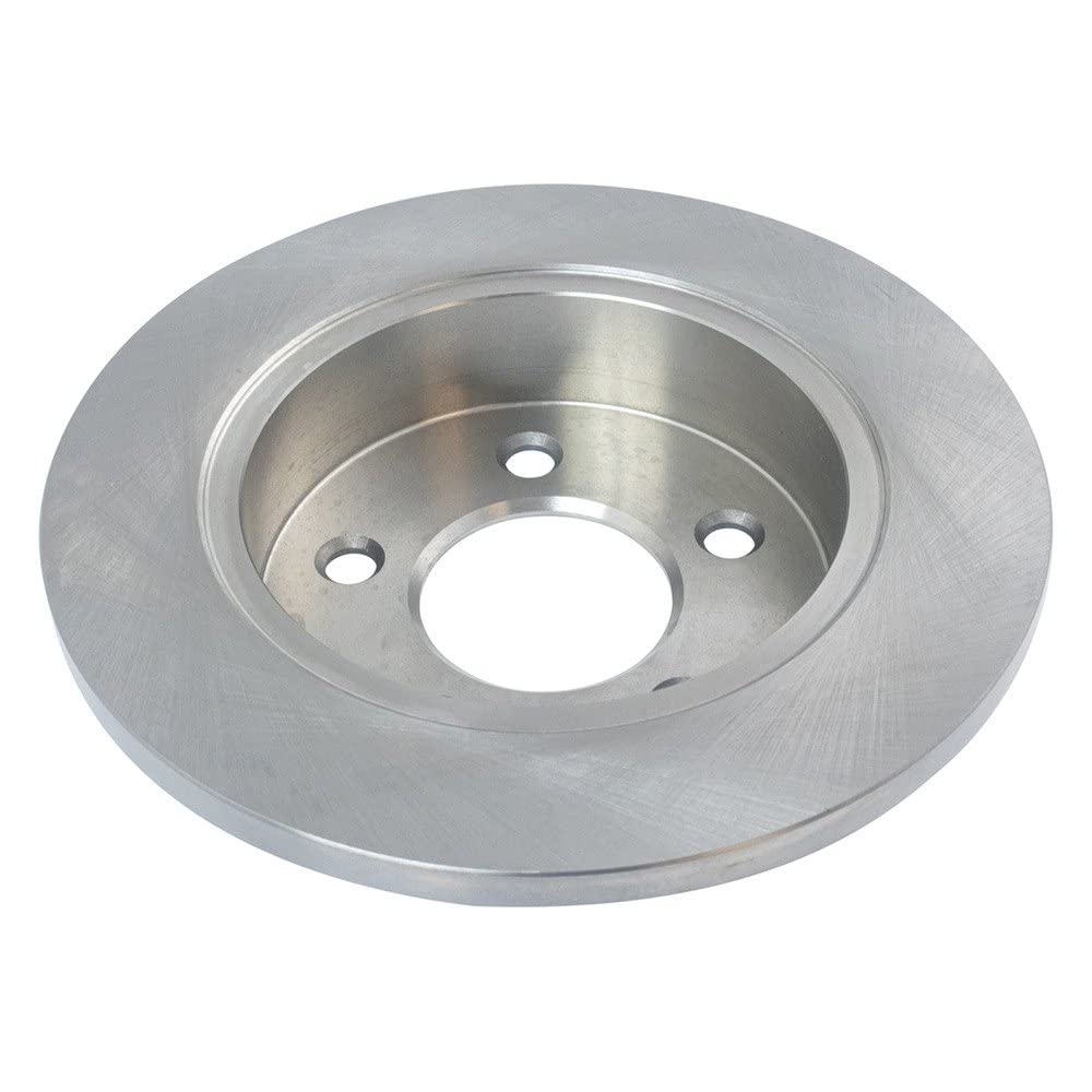 Trq Rear Brake Rotors Set Solid Compatible With 1994-2004 Ford Mustang