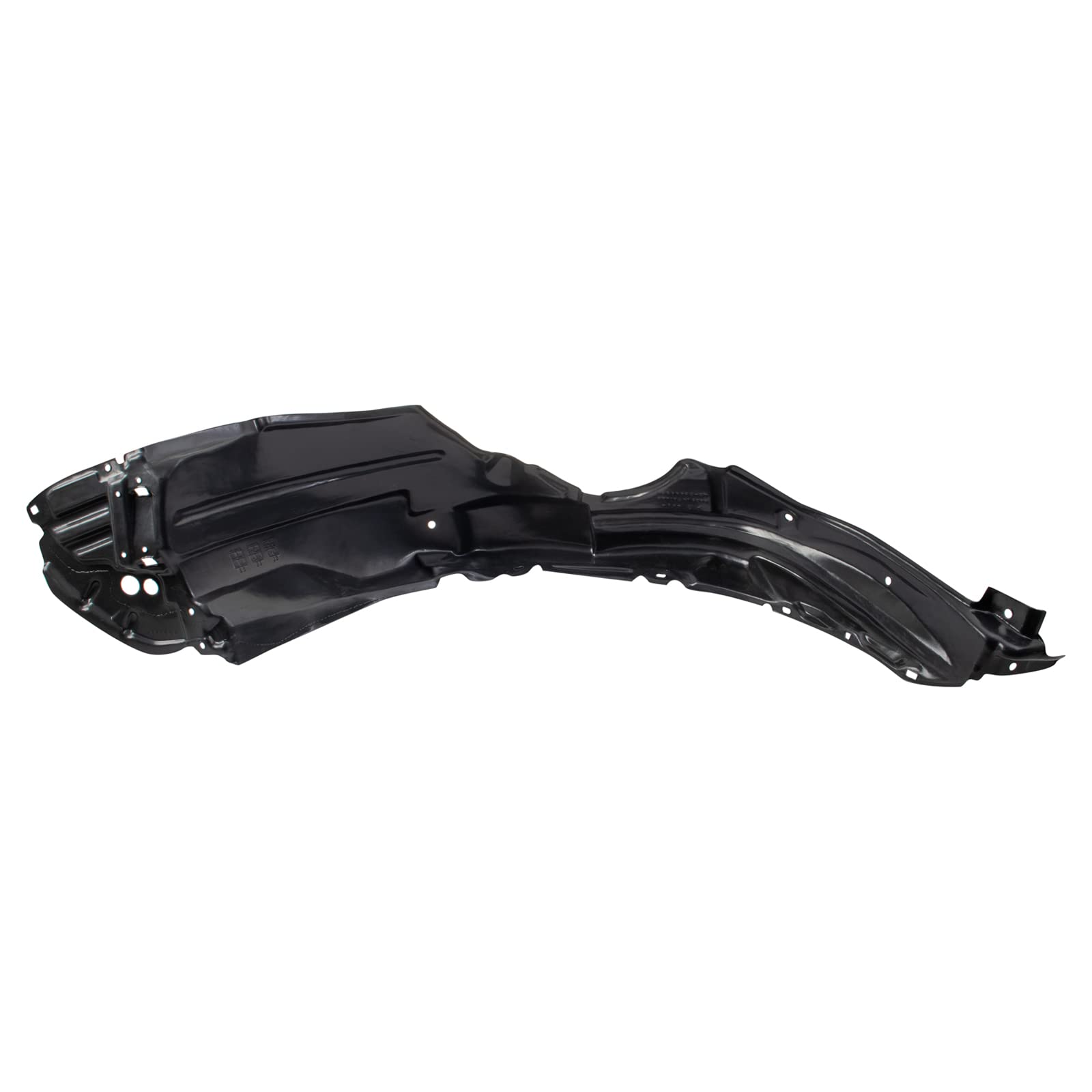 Trq Inner Fender Liner Set Compatible With 2012 Toyota Yaris To1249168 To1250120
