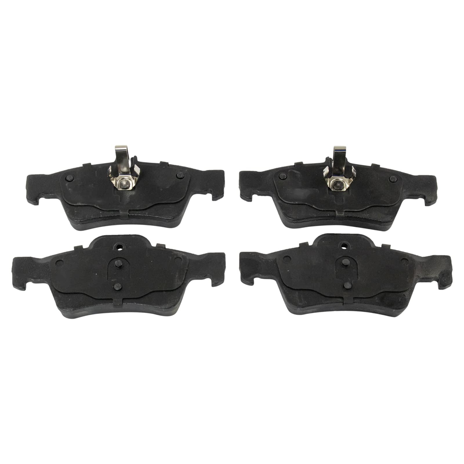 TRQ Brake Pad Premium Ceramic Rear Kit for Mercedes Benz CL E S SL Series