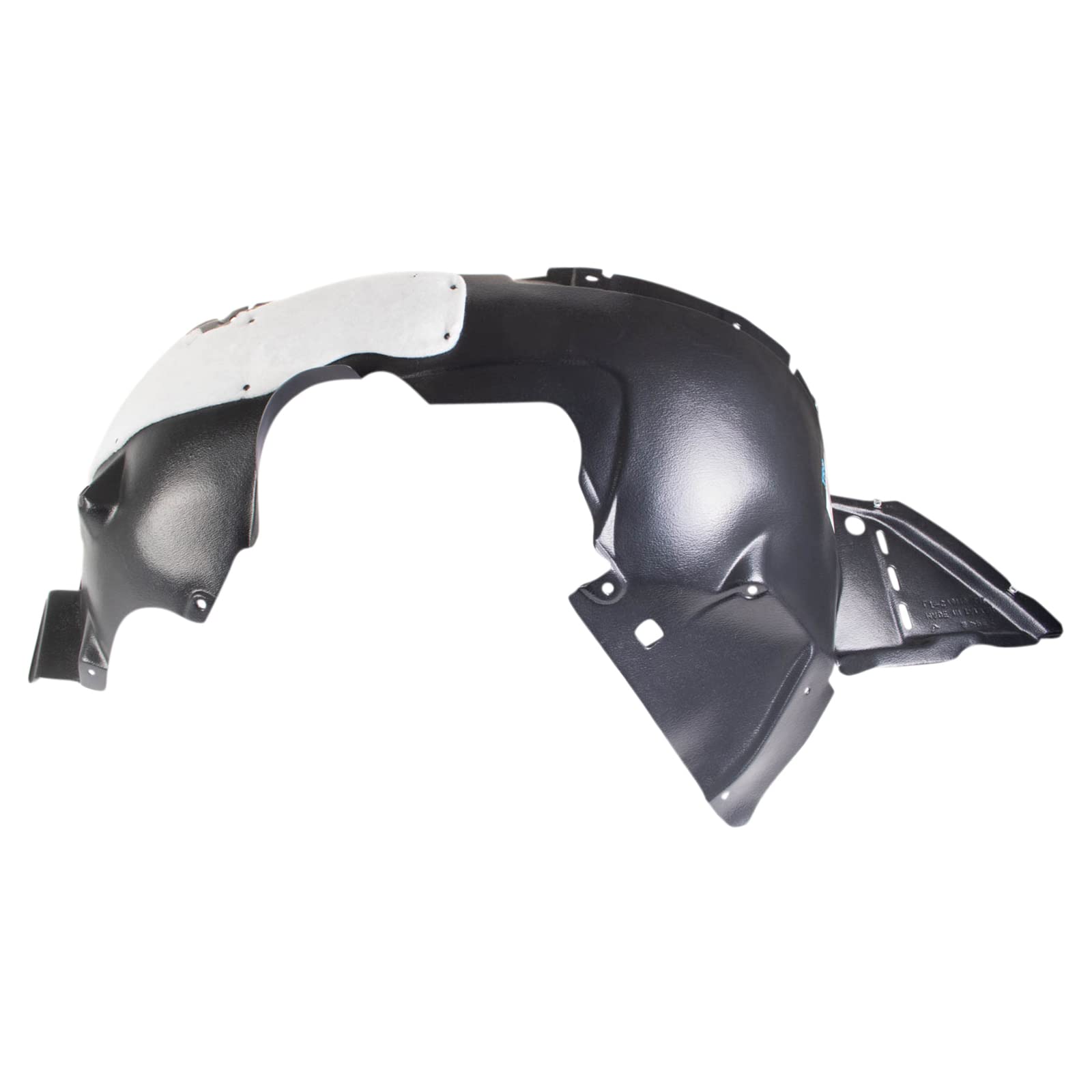 TRQ Front Inner Fender Liner Set for 2015-2016 Chevrolet Trax - GM1248286 GM1249286, Durable Protection, Easy Installation