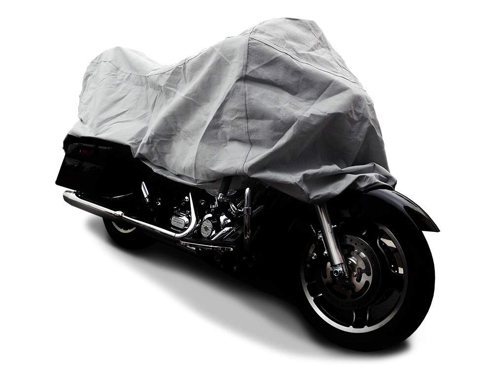 CarsCover Ultrashield Heavy Duty Waterproof Motorcycle Cover for Harley Davidson Touring Road Glide and Street Glide Bike HD Cov