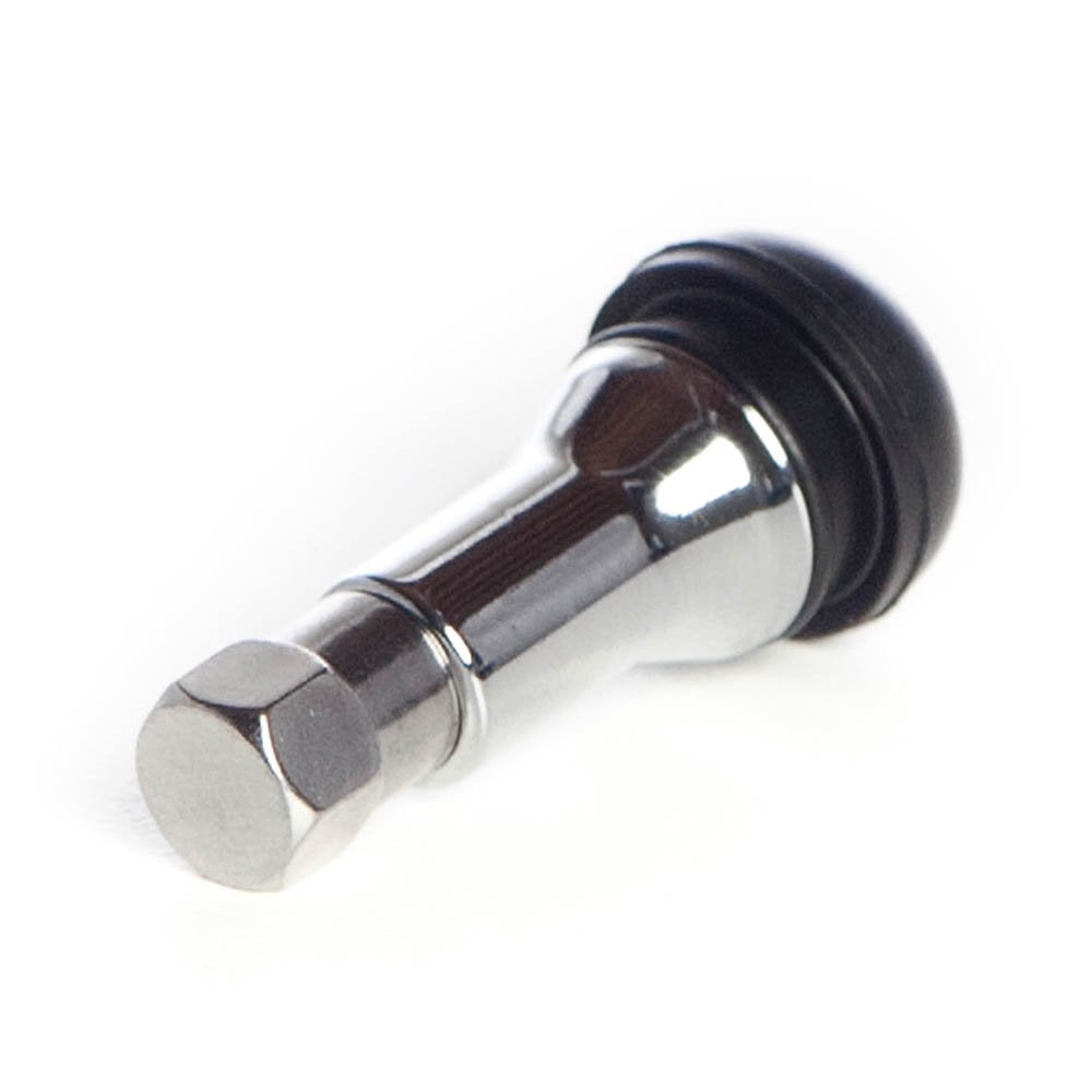 Circuit Performance Chrome Rubber Valve Stems Tr413 30Mm (12 Pieces)