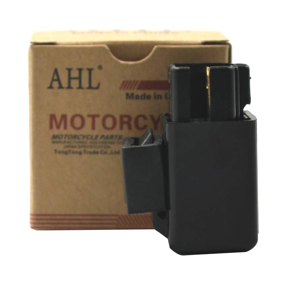 Ahl Motorbike Starter Solenoid Relay Compatible With Yamaha Yfm350 Yfm 350 Raptor 350 2004-2013/Big Bear 350 Yfm350Fw 4X4 1987-1999/Big Bear 350 Yfm350U 2X4 1996-1999/Yfz 450 Yfz450 2004-2013
