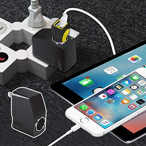 Cellet 12V AC/DC Power Converter Adapter for Car Cigarette Lighter Socket, 3Amp (3000mA) - Not for Air Compressor or Vacuum