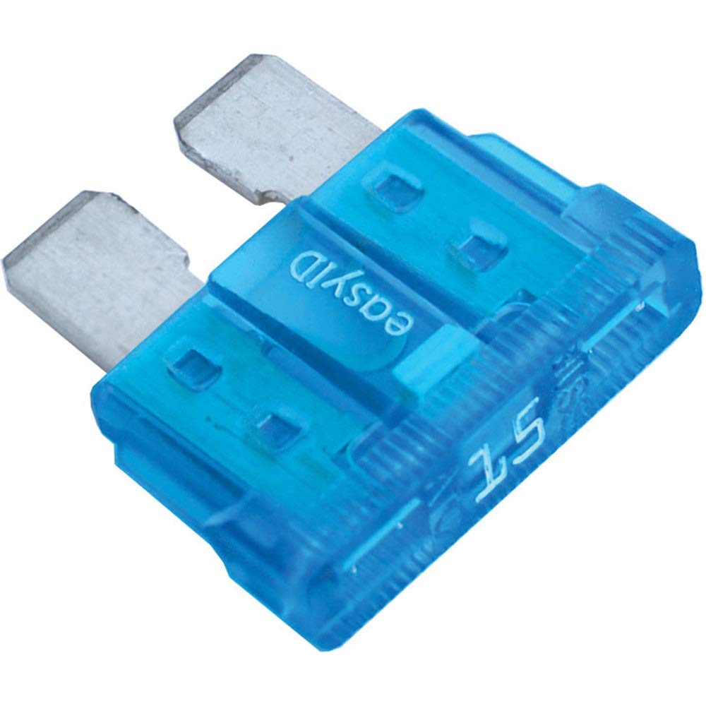 Blue Sea Systems 5295 EasyID Illuminating ATC Fuse, 15 Amp, 2 Pack