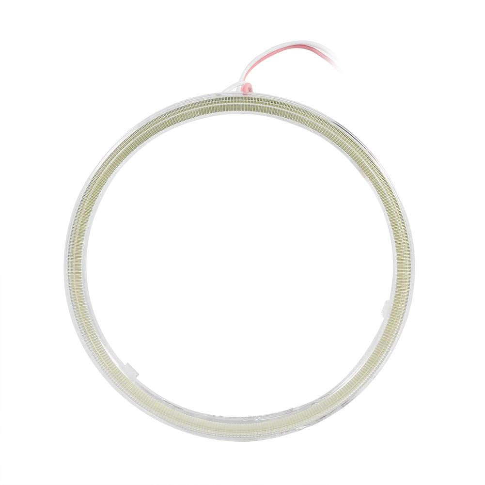 1 Pair Angle Eyes Led Drl Halo 60Mm 70Mm 80Mm 90Mm 100Mm Angel Eyes Cob Chips Headlight Drl For Motorcycle Car(110Mm)