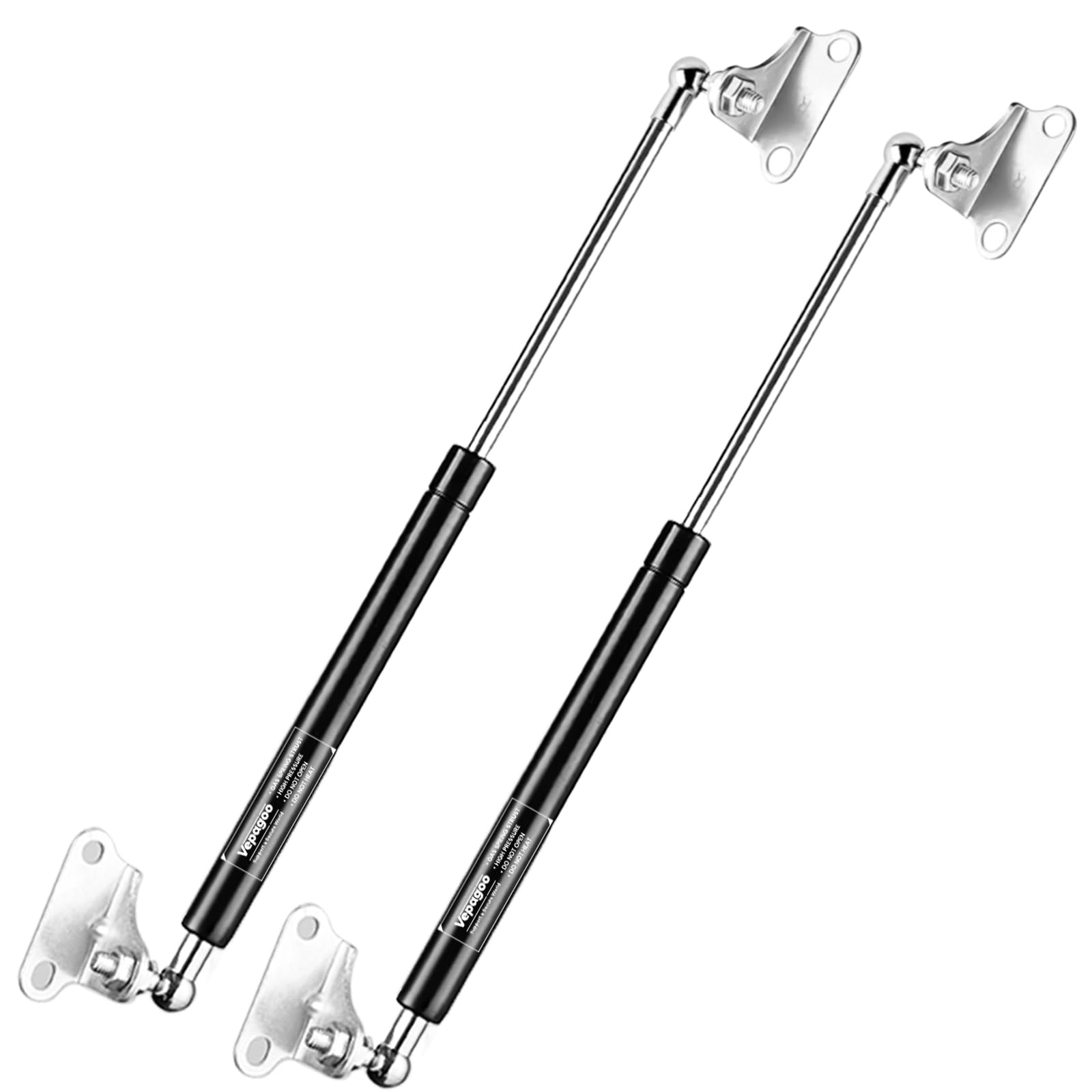 17 Inch 100Lb/445N Heavy-Duty Gas Shock Strut Spring For Tool Box Rv Bed Cabinet Boat Cover Door Lid And Custom Projects, A Set 