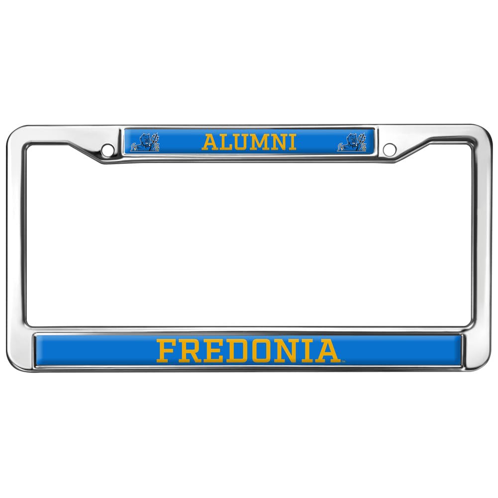 Fredonia State University Alumni Full Size Standard License Plate Metal Frame