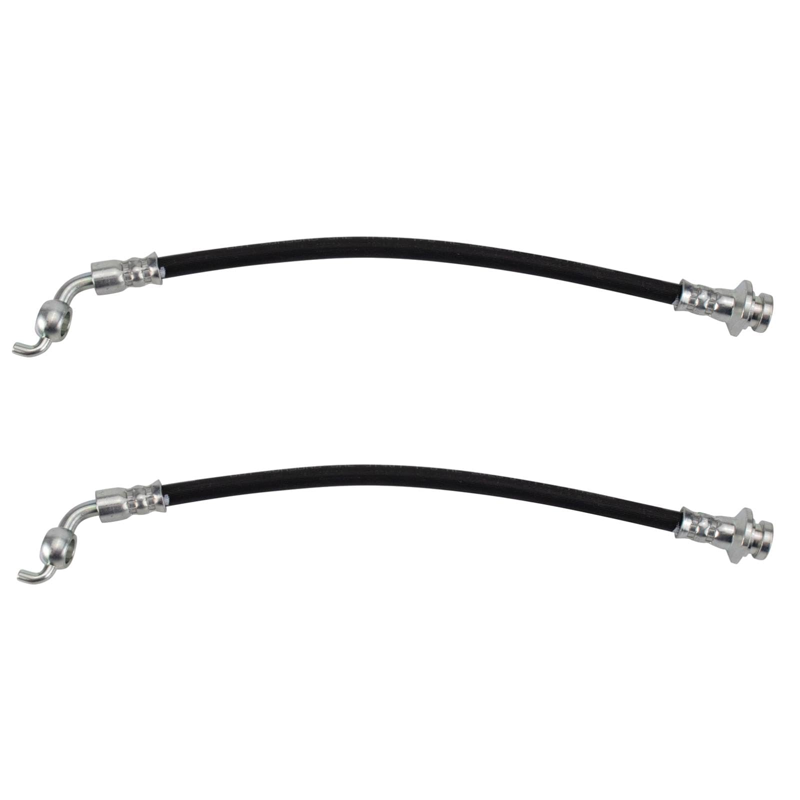 Trq Rear Brake Hose Set Compatible With 2013 Infiniti Jx35 2014-2020 Qx60 2009-2019 Nissan Murano 2013-2019 Pathfinder 2011-2017