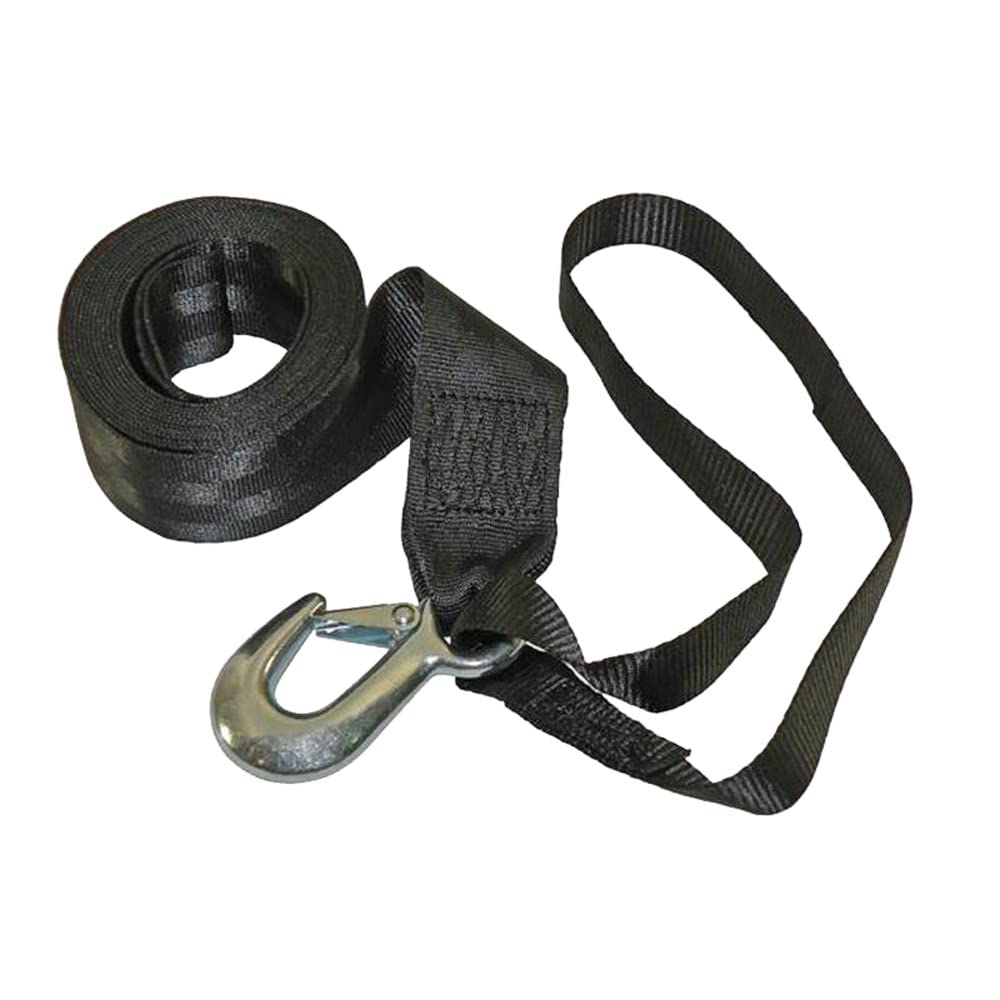 Fulton 501208 Winch Strap With Hook And Loop - 2'' X 12'