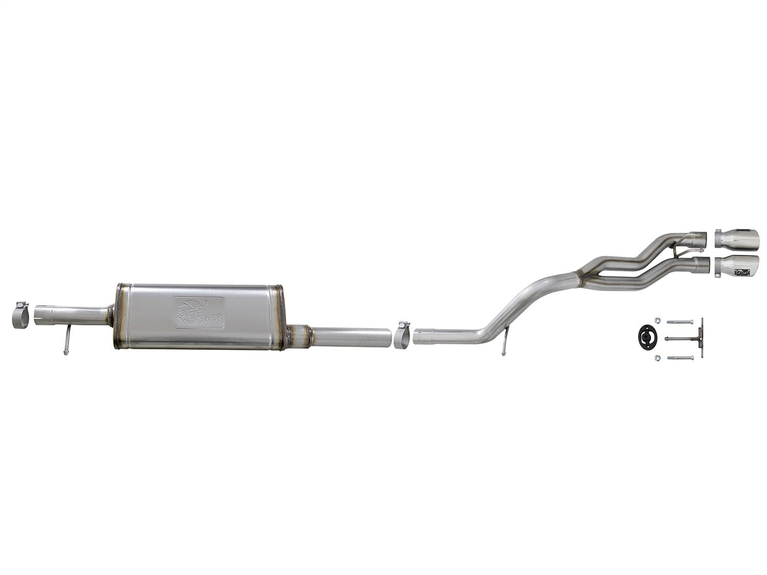 Afe Power 49-48054-P Rebel Series Performance Cat-Back Exhaust System