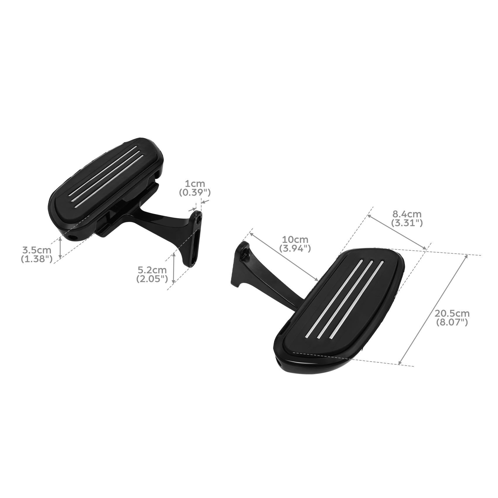 Tcmt Compatible With Passenger Floorboards Streamline Footboards Mount Bracket Kits Fit For Touring Cvo Road Glide Road King Str