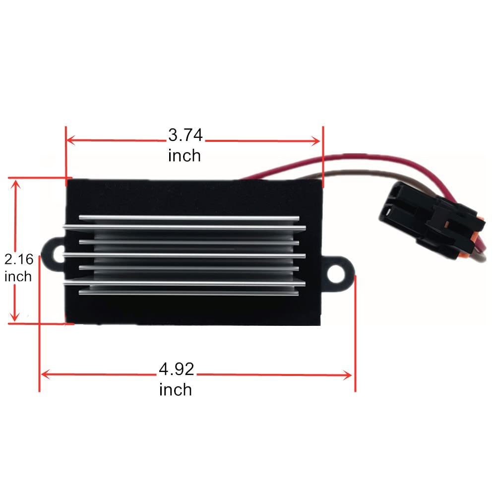 Blower Motor Resistor Heater Fan Control Module Fit For Hummer H2 2003-2007 Replace 19331830 19329838 89023355 93803637 88986529