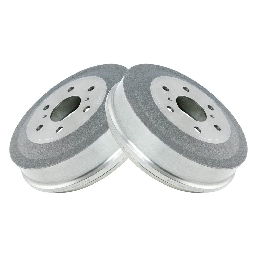 Trq Rear Brake Drum Pair Set For 2009-2013 Chevy Silverado 1500/2009-2013 Gmc Sierra 1500