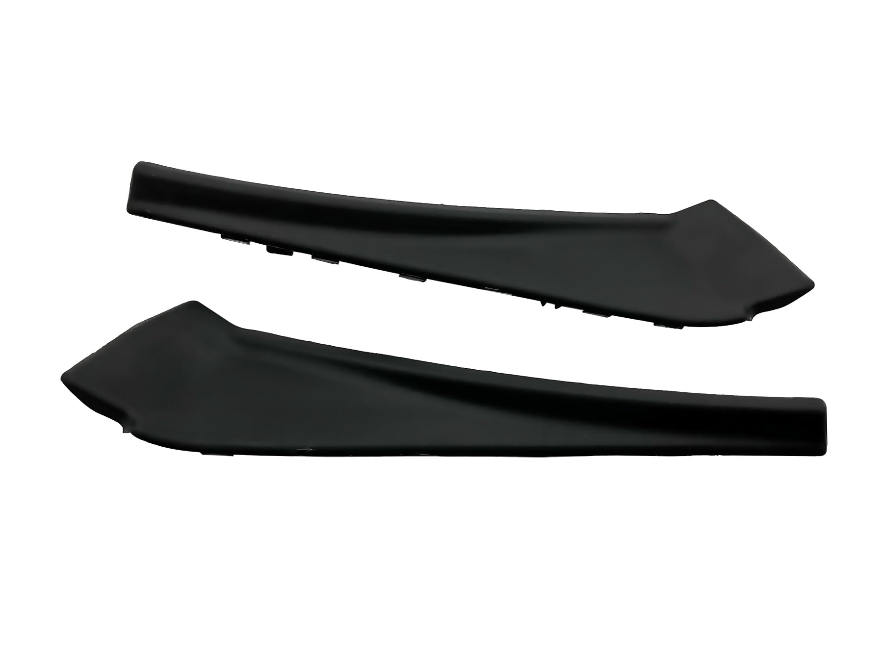 For Nissan Rogue 2014-2020 Front LH and RH Cowl Extension Trim Windshield Wiper Cover Panel Fender 66895-4CL0A 66894-4CL0A, Blac