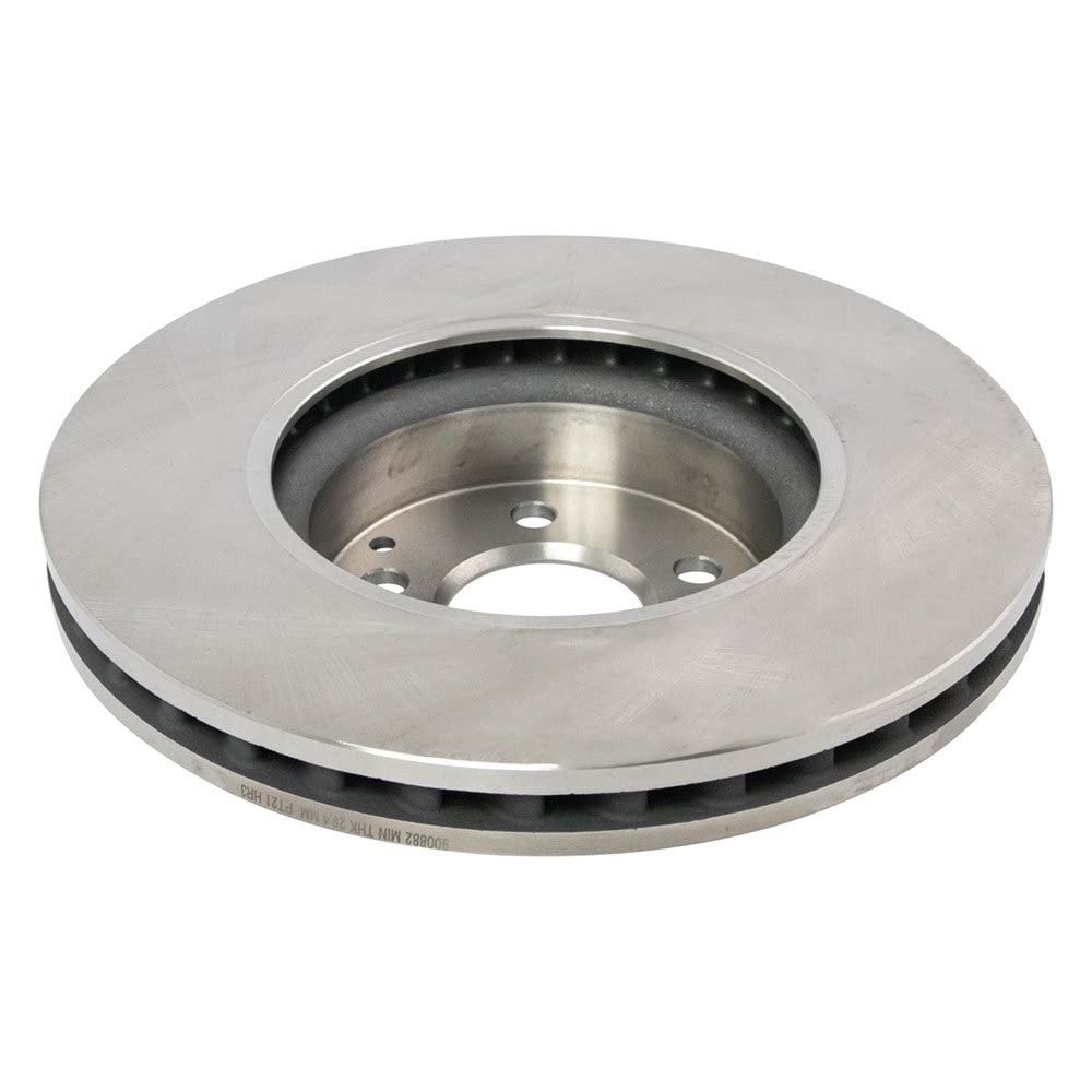 Trq Front Brake Rotors Set Solid Compatible With 2013-2014 Mercedes-Benz C300 2008-2012 C350 2014-2016 E250 2010-2016 E350 2015-