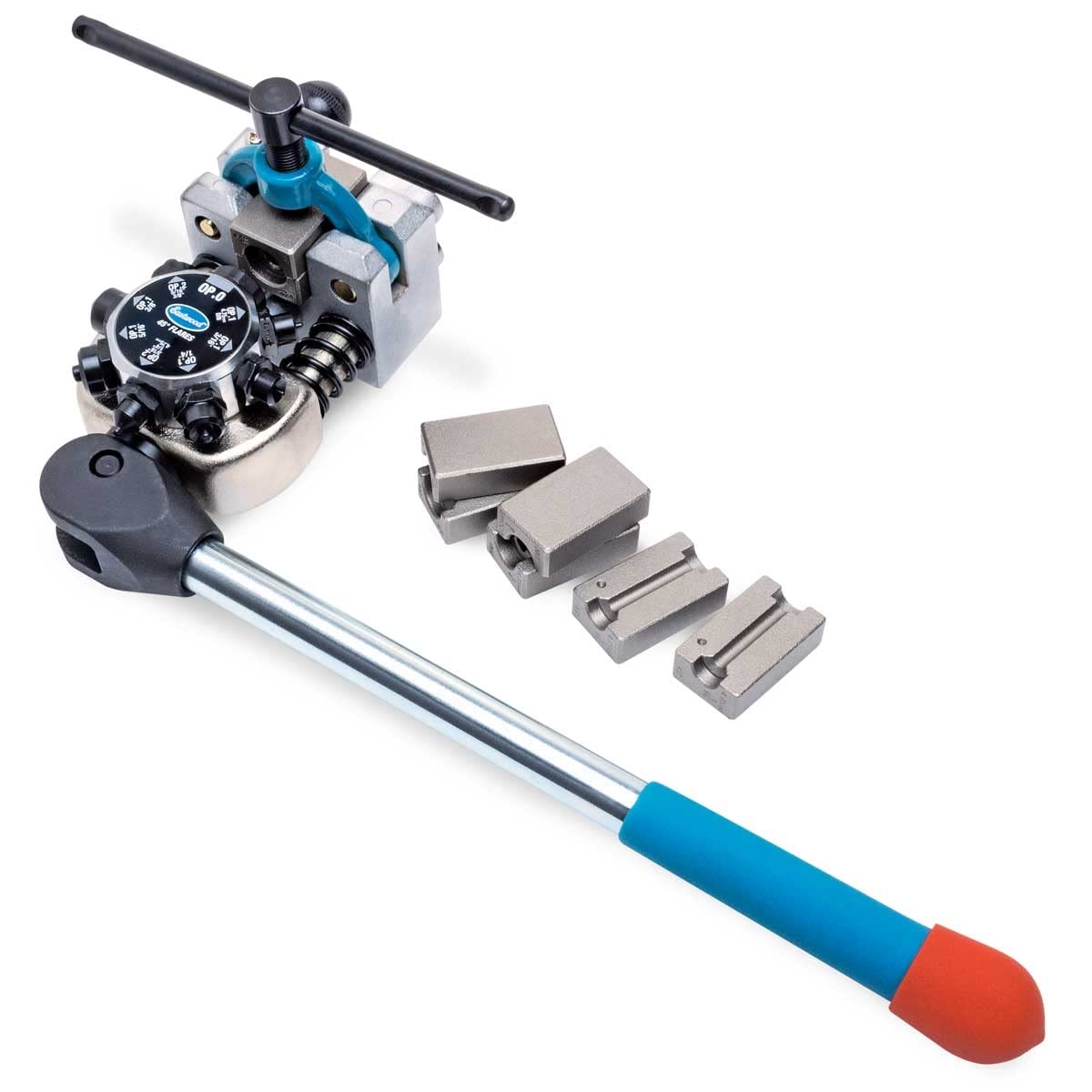 Eastwood Professional Brake Line Flaring Tool Kit | 45 Degree Single Double & Bubble Brake Tubing Flares | Use With Hydraulic Ho