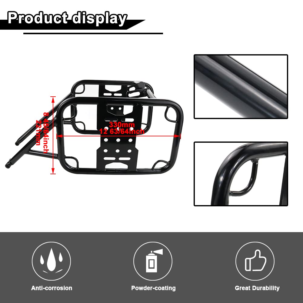 Xitomer Saddlebag Support Racks, Fit For Drz400S Dr-Z400S 2000-2024, Pannier Racks Fit For Drz400Sm Dr-Z400Sm 2005 2006 2007 2008 2009 2010 Drz400Sm 2011 2012-2024, Motorcycle Side Carrier