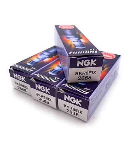 Ngk Iridium Ix Spark Plug Bkr8Eix 2668 (4 Pack)