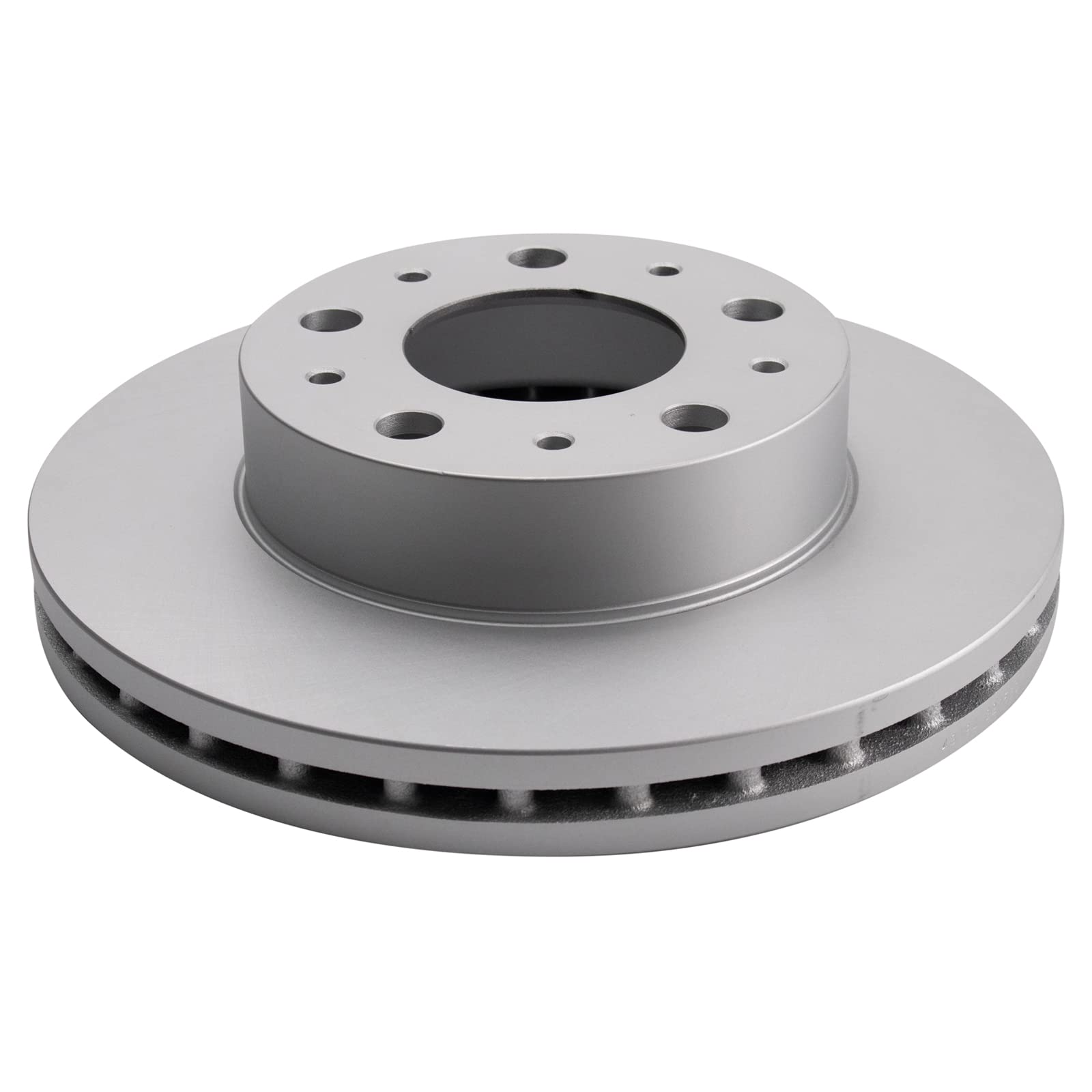 Trq Front Brake Pad & Rotor Kit Brake Pads Brake Rotor Semi-Metallic Premium G-Coated Compatible With 2014-2021 Ram Promaster 15