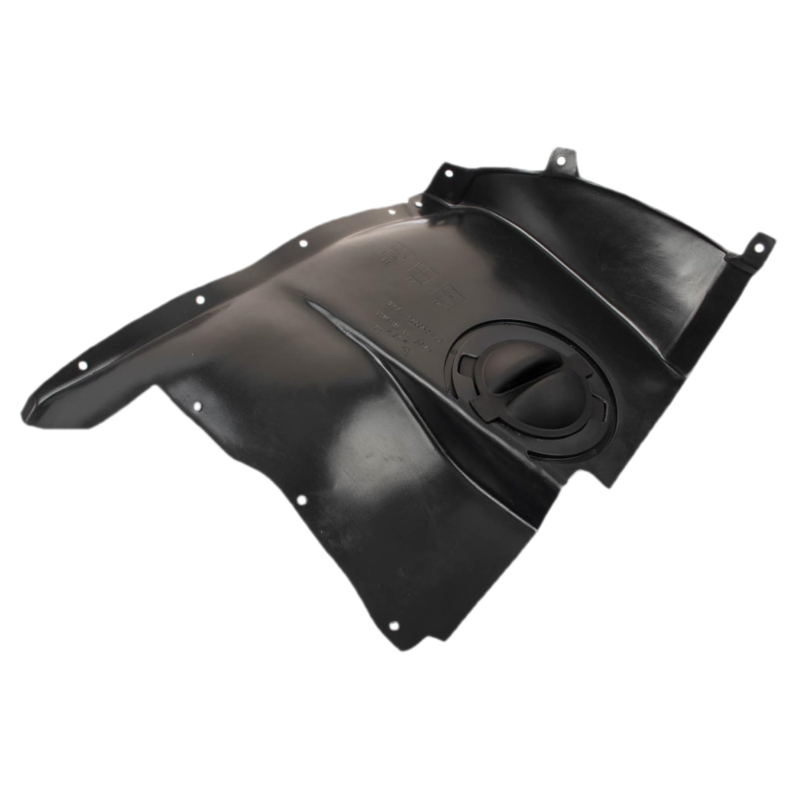 Trq Front Inner Fender Liner Set Compatible With 2005-2013 Chevrolet Corvette Gm1248176 Gm1249176