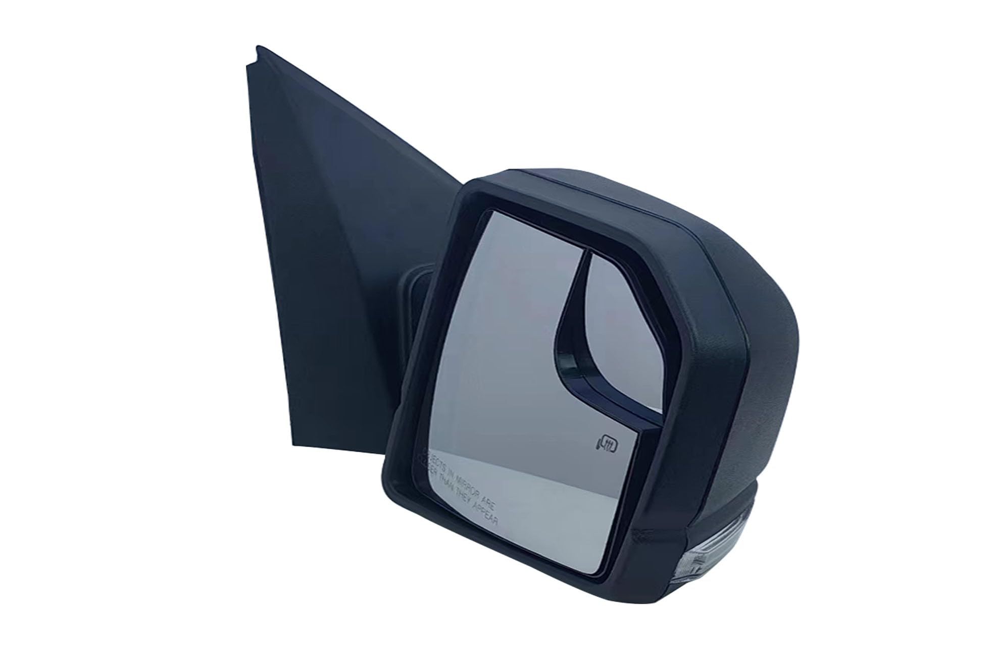Replacement Passenger Right Side Door Mirror Textured Back Cover Power And Heated With Siginal Light For Ford F-150 Fit Year 201