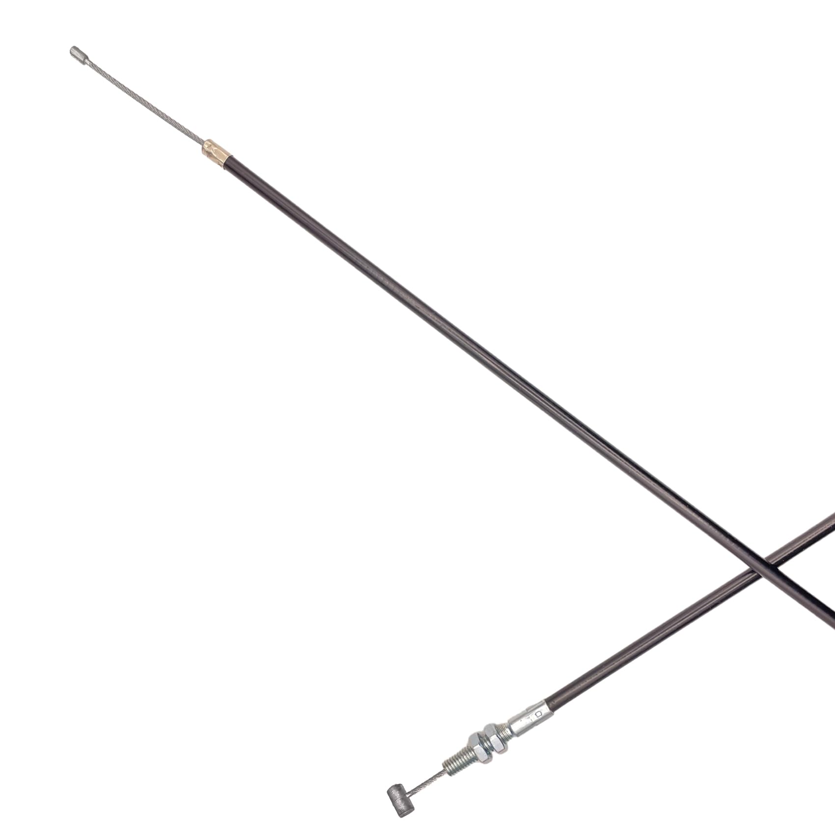 Gonfren 75 Universal Throttle Cable for Go Kart, Mini Bike, Scooter, Dirt Bike 90cc-125cc - Black, 82 Overall Length