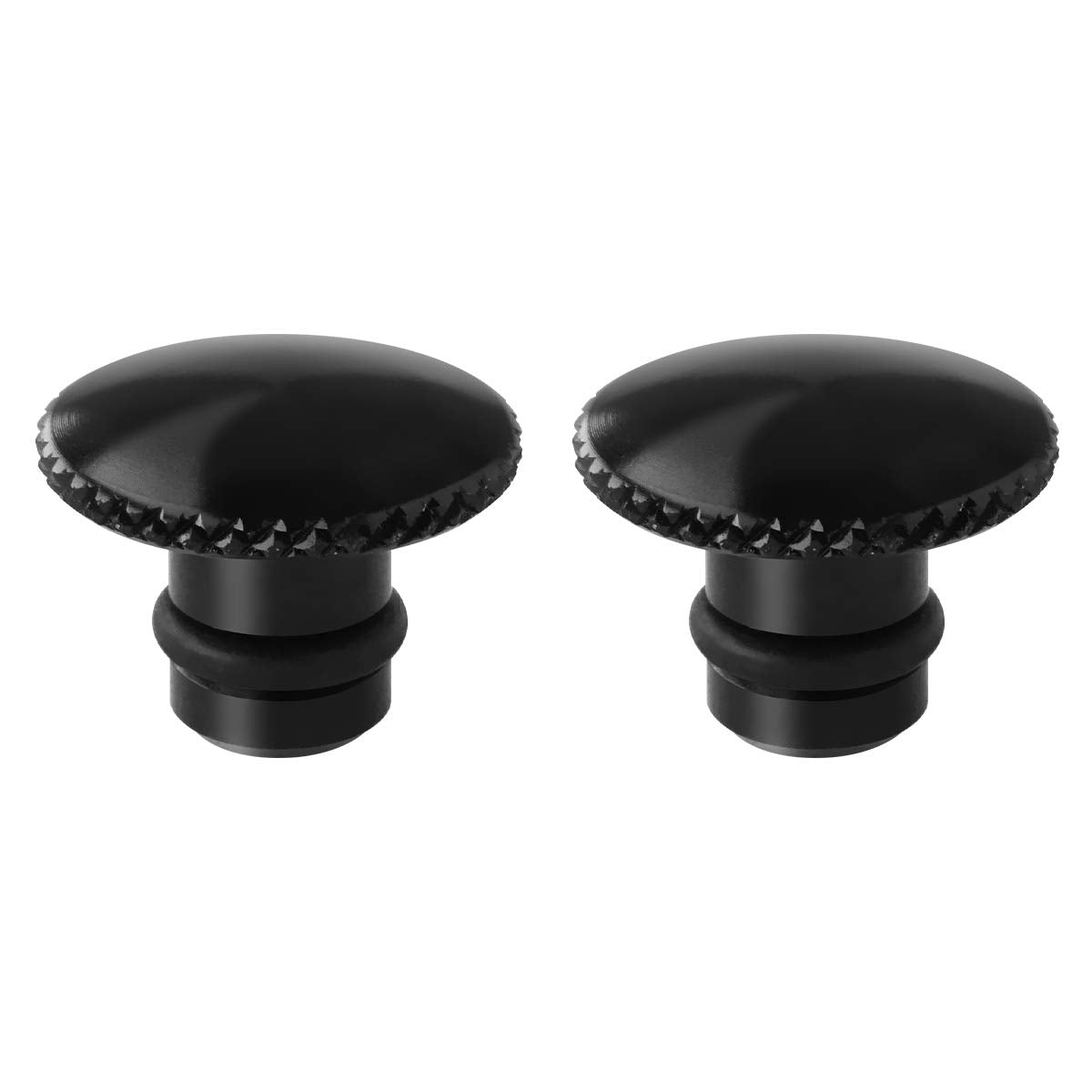 Evermotor M10 Motorcycle Mirror Hole Plugs Universal 2Pcs 6065-T6 Cnc Aluminum Anodic Oxidation Motorcycle Blind Plug Covering S