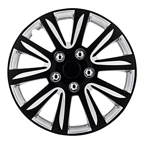 Pilot Wh546-16B-Bs Universal Fit Premier Toyota Camry Style Black 16 Inch Wheel Covers - Set Of 4
